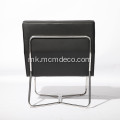 X Метален тубуларен основен кожен без стол стол